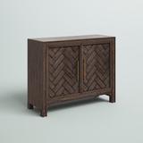 Loon Peak® Germann 2 - Door Accent Cabinet Wood in Brown, Size 32.0 H x 40.0 W x 15.0 D in | Wayfair D7D1E255E66049958A80D3925004D199