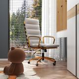Everly Quinn Ramiro Task Chair Upholstered in Black, Size 41.5 H x 19.48 W x 17.71 D in | Wayfair 8EBC60BD4110434AB0C81BD383C367F6