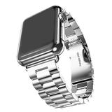Nayu Replacement Bands Silver - Silvertone Stainless Steel Smart Watch Band
