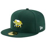 Youth New Era Green Oakland Athletics 2020 Spring Training Batting Practice 59FIFTY Fitted Hat