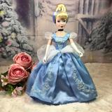 Disney Toys | 19 Cinderella Porcelain Doll Princess Disney | Color: Blue/Cream | Size: 19