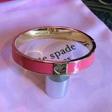 Kate Spade Jewelry | Kate Spade Coral Hinge Bangle Bracelet | Color: Gold | Size: Os