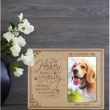 LifeSong Milestones Personalized Memorial Wooden Picture Frame Wood in Brown, Size 8.0 H x 10.0 W x 0.5 D in | Wayfair 80244