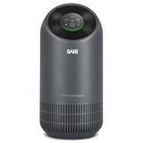 SAKI Air Purifier w/ HEPA filter in Gray, Size 8.0 H x 18.0 W x 8.0 D in | Wayfair SK-010