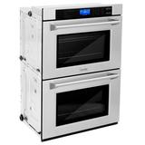 ZLINE 30" Professional Double Wall Oven w/ Self Clean & True Convection in Stainless Steel, Size 51.2 H x 29.8 W x 24.0 D in | Wayfair AWD-30