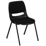 Flash Furniture RUT-EO1-01-PAD-GG Stackable Chair