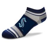 Youth For Bare Feet Seattle Kraken Marquis Addition Ankle Socks