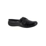 Women's Holly Slide by Easy Street® in Black Patent Croco (Size 7 1/2 M)