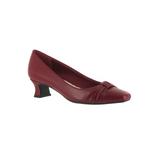 Women's Waive Pump by Easy Street® in Red (Size 7 M)