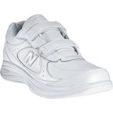 Women's The 577 Hook & Loop Sneaker by New Balance in White (Size 10 B)