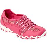 Women's CV Sport Tory Sneaker by Comfortview in Bright Pink (Size 10 M)