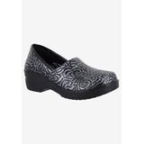 Women's Laurie Slip-On by Easy Street in Silver Artisan Tool (Size 11 M)