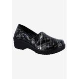 Women's Laurie Slip-On by Easy Street in Black Patent (Size 8 1/2 M)
