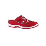Women's Barbara Flats by Easy Street® in Red Leather (Size 7 1/2 M)