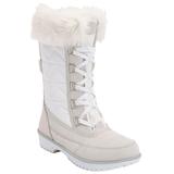 Women's The Eileen Waterproof Boot by Comfortview in White (Size 11 M)