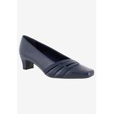 Women's Entice Pump by Easy Street in Navy (Size 8 1/2 M)