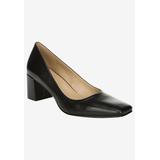 Wide Width Women's Karina Pump by Naturalizer in Black Leather (Size 9 W)
