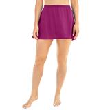 Plus Size Women's A-Line Swim Skirt with Built-In Brief by Swim 365 in Fuchsia (Size 28) Swimsuit Bottoms