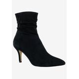 Women's Danielle Bootie by Bella Vita in Black Suede Leather (Size 11 M)