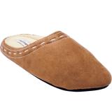 Wide Width Women's The Stitch Clog Slipper by Comfortview in Tan (Size XL W)