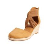 Women's The Sabine Espadrille by Comfortview in Tan (Size 12 M)