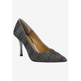 Women's Ginesia Pump by J. Renee in Pewter Glitter (Size 10 M)