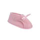 Women's Micro Chenille Adjustable Slipper by Muk Luks® by MUK LUKS in Pink (Size MEDIUM)