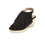 Women's The Diane Espadrille by Comfortview in Black (Size 12 M)