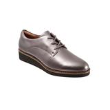 Women's Willis Oxford by SoftWalk in Pewter (Size 8 1/2 M)