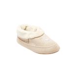 Wide Width Women's The Snowflake Slipper by Comfortview in Oyster Pearl (Size XL W)
