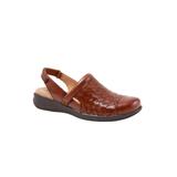 Women's Salina Woven Mules by SoftWalk® in Rust (Size 9 M)