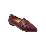 Women's Emotion Slip On by Trotters in Dark Red (Size 8 M)