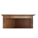 Greyleigh™ Adilynn Corner Bookcase Wood in Brown, Size 48.0 H x 27.0 W x 20.0 D in | Wayfair F6E3B4425282452493BA62206994190E