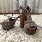 Jessica Simpson Shoes | Jessica Simpson Dany Platform Sandal | Color: Gray | Size: 7
