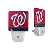 Washington Nationals Stripe Design Nightlight 2-Pack