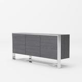Orren Ellis Ajah 71" Wide Sideboard Wood in Gray, Size 31.5 H x 71.0 W x 17.5 D in | Wayfair 0C817CE49C4C4611A3C7F3292F28E8FE