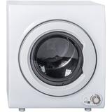 Somubi 2.65 Cu. Ft. Electric Stackable Dryer in White in Gray/Green, Size 27.0 H x 24.0 W x 18.0 D in | Wayfair HM#ORES188746KAA#FW