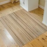 Bungalow Flooring Bamboo 35 in. x 47 in. Desk Chair Mat in Brown, Size 47.0 W x 35.0 D in | Wayfair 2285310034