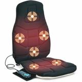 Costway Seat Cushion Massager with Heat and 6 Vibration Motors for Home