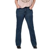 Plus Size Women's Bootcut Stretch Jeans by ellos in Dark Stonewash (Size 32)