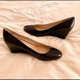 Nine West Shoes | Nine West Black Wedges 9.5 | Color: Black | Size: 9.5