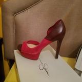 Jessica Simpson Shoes | Heels | Color: Red | Size: 8.5