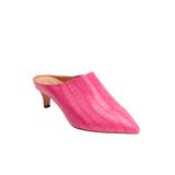 Women's The Camden Mule by Comfortview in Pink Croco (Size 8 1/2 M)