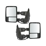 2011-2016 Ford F450 Super Duty Left and Right Door Mirror Set - Trail Ridge