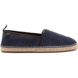 Leather-piped Suede Espadrilles - Blue - Dolce & Gabbana Slip-Ons