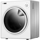 vivohome 3.5 cu. ft. Portable Dryer in White in Black, Size 26.8 H x 18.9 W x 23.6 D in | Wayfair X002IDZO8V