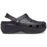 Crocs Black Women's Classic Platform Clog Shoes
