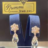 Disney Jewelry | Diamond Earrings | Color: White | Size: Os