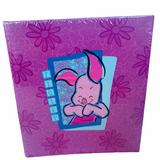Disney Accents | Piglet Pooh Photo Picture Album Disney Souvenir | Color: Pink/Purple | Size: Os