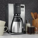 Mr. Coffee 10-Cup Coffee Maker in Gray, Size 15.0 H x 12.0 W x 10.0 D in | Wayfair 2131962